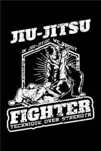 Jiu-Jitsu Fighter Technique Over Strength