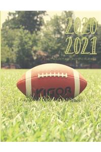 Daily Planner 2020-2021 Football 15 Months Gratitude Hourly Appointment Calendar
