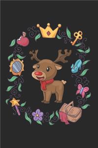 Christmas Reindeer Fairy Tale Notebook