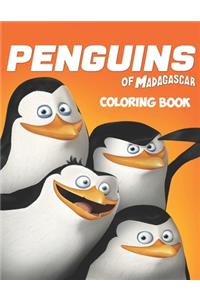 The Penguins of Madagascar Coloring Book