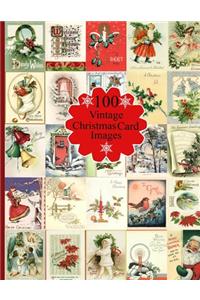 100 Vintage Christmas Card Images