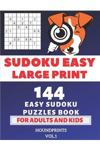 Sudoku Easy Large Print