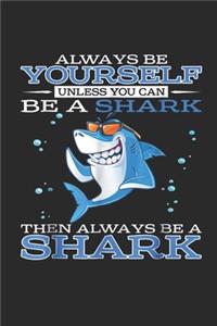 Always Be Yourself Unless You Can Be A Shark Then Always Be A Shark