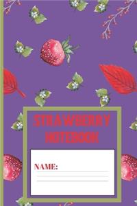 Strawberry Notebook