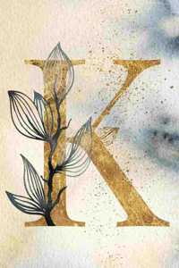 Monogram Notebook K