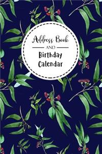 Address Book and Birthday Calendar
