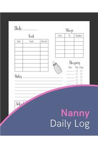 Nanny Daily Log