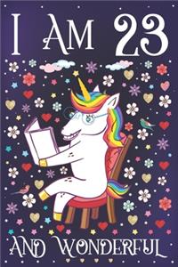 I am 23 and Wonderful