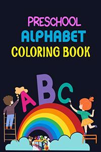 Preschool Alphabet Coloring Book