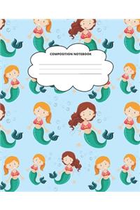 Mermaid Composition Notebook
