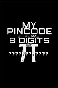 My pincode is the past 8 digits of pi