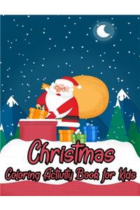 Christmas Coloring Activity Book For Kids