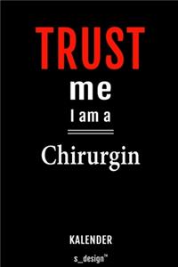 Kalender für Chirurgen / Chirurg / Chirurgin