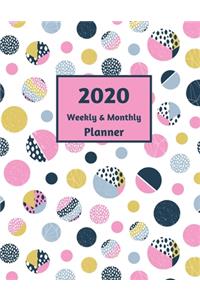 2020 Weekly & Monthly Planner