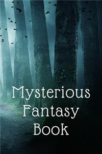 Mysterious fantasy book.