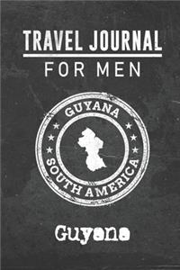 Travel Journal for Men Guyana