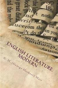 English Literature: Modern