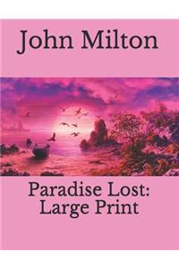 Paradise Lost: Large Print