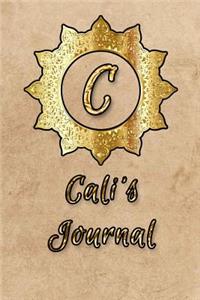 Cali's Journal