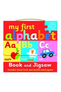 My First Alphabet  Book and Jigsaw Puzzle Set