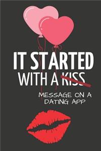 It Started with a Message on a Dating App