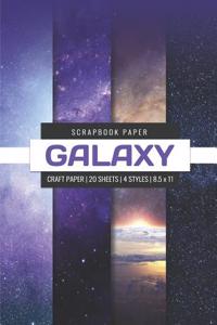 Galaxy Scrapbook Paper