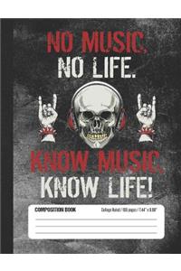 No Music No Life. Know Music Know Life!