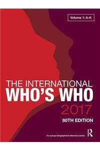 The International Who's Who 2017