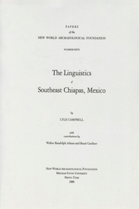 Linguistics of Southeast Chiapas, Mexico