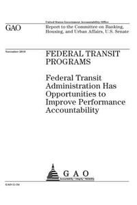 Federal transit programs