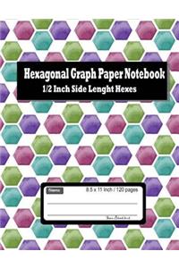 Hexagonal Graph Paper Notebook