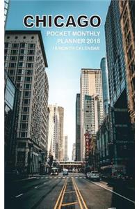 Chicago Pocket Monthly Planner 2018