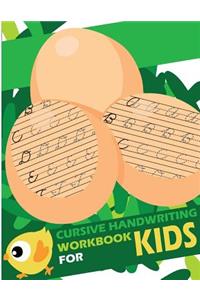 Cursive handwriting workbook for kids