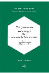 Vorlesungen Über Numerische Mathematik