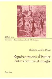 Representations d'Esther Entre Ecritures Et Images