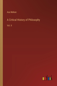 Critical History of Philosophy