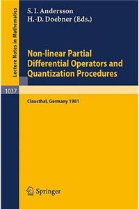 Non-Linear Partial Differential Operators and Quantization Procedures