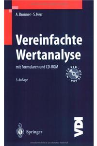 Vereinfachte Wertanalyse Mit Formularen Und CD-ROM