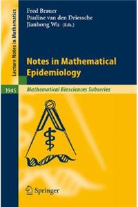 Mathematical Epidemiology