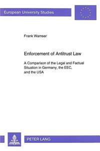 Enforcement of Antitrust Law