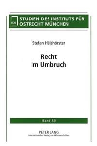 Recht Im Umbruch