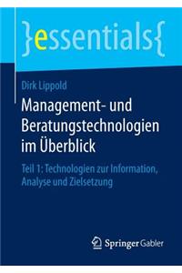 Management- Und Beratungstechnologien Im Überblick