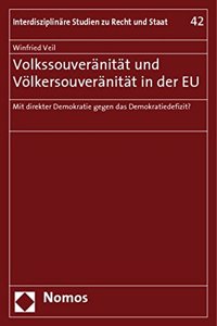 Volkssouveranitat Und Volkersouveranitat in Der Eu