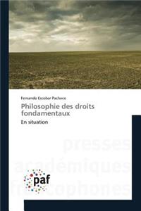 Philosophie Des Droits Fondamentaux