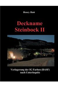 Deckname Steinbock II (Zingel, Molchfisch)