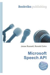 Microsoft Speech API