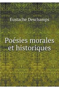 Poésies Morales Et Historiques