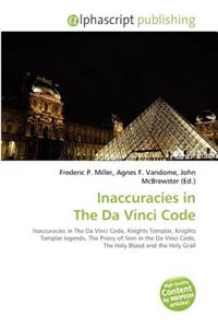 Inaccuracies in the Da Vinci Code