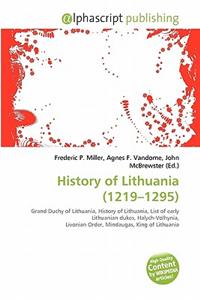 History of Lithuania (1219-1295)