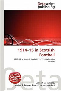 1914-15 in Scottish Football